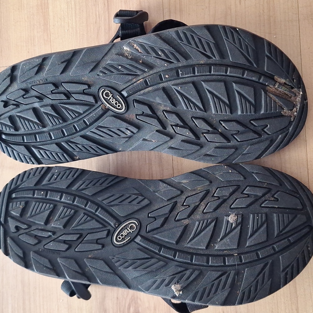 Chaco Z Cloud 2 Sandals Mens Size 11 Black Adjustable Strap Sport Hiking Shoes - Picture 5 of 5